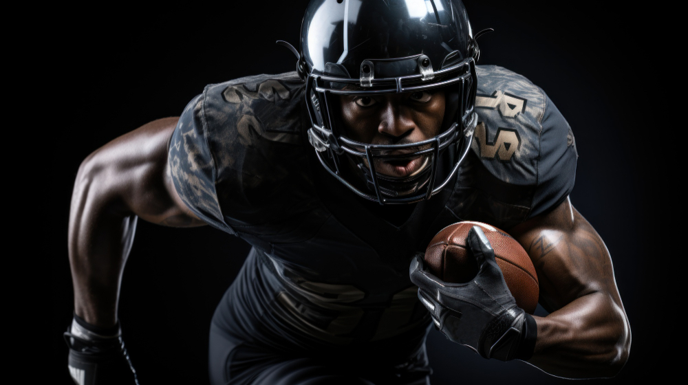 Football players background